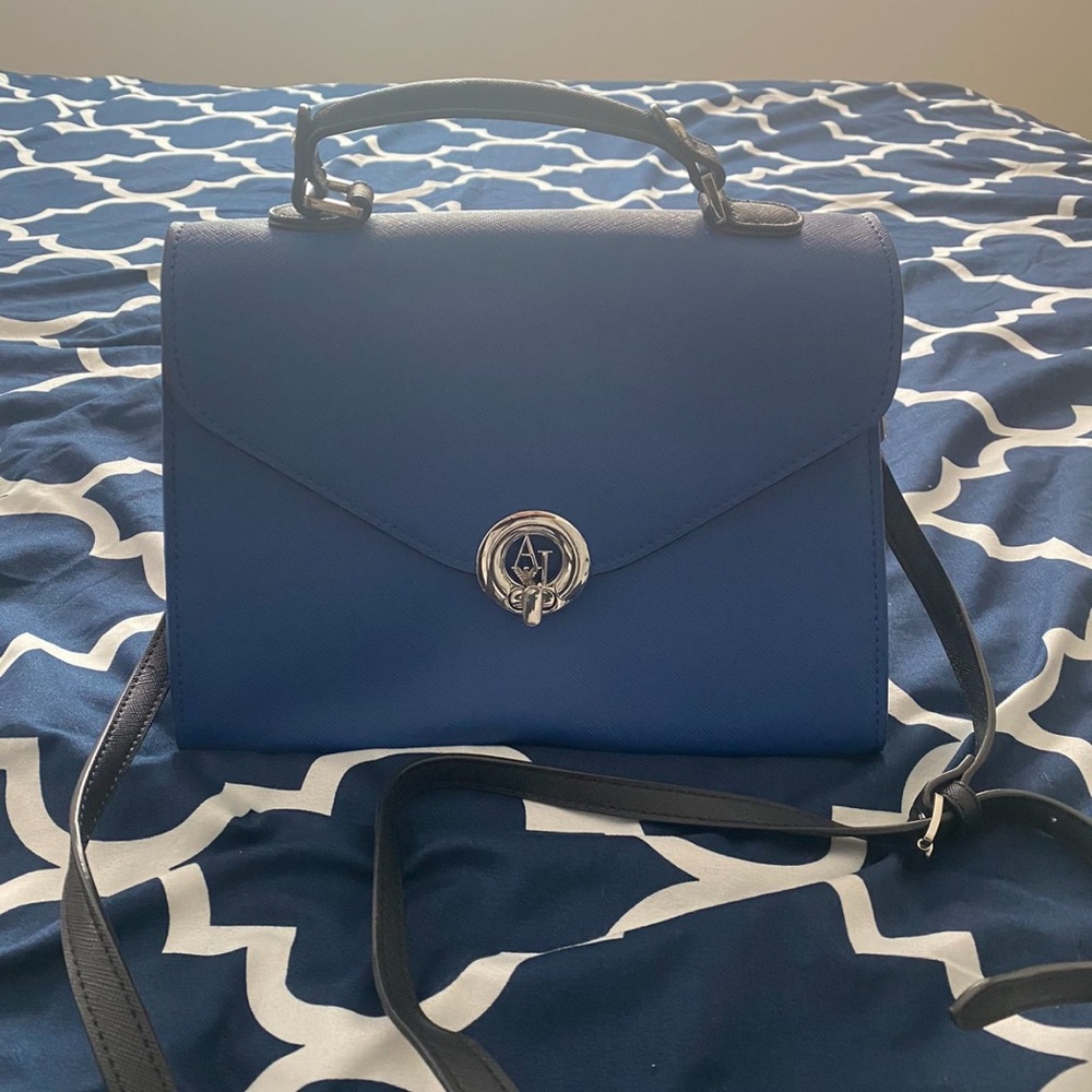 Elegant Blue Handbag